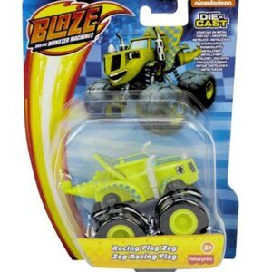 Fisher-Price Blaze & the Monster Machines Racing Flag Zeg Truck